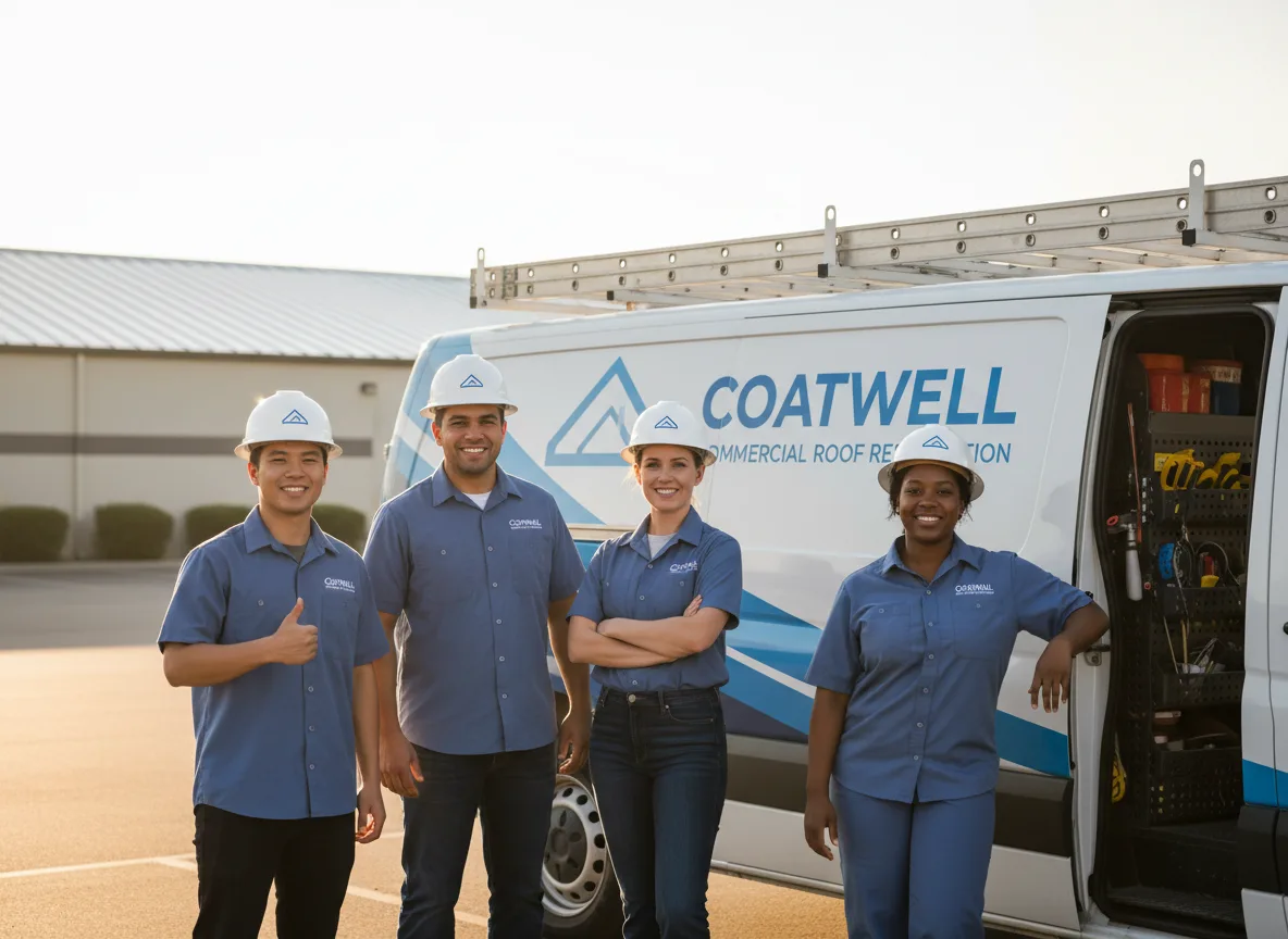 Commercial roof coating company in Sacred Heart, MN